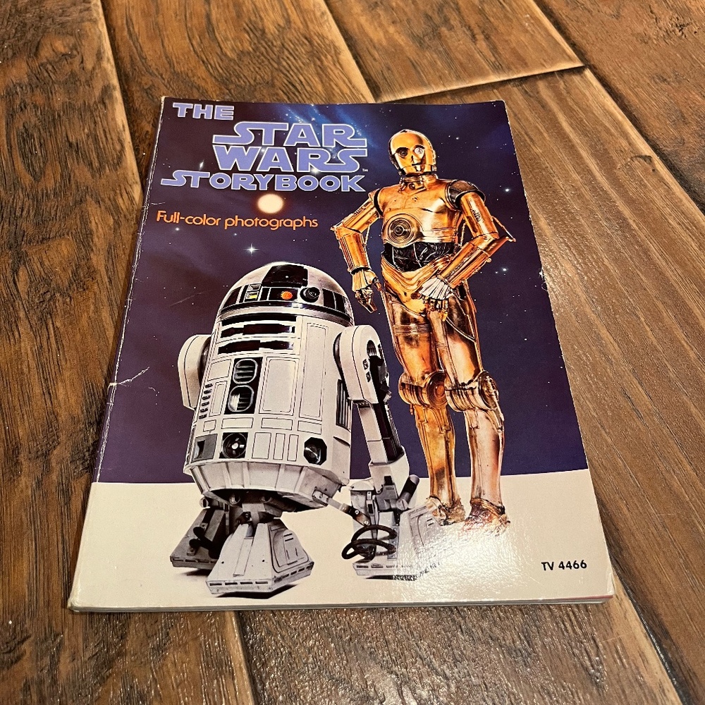 Vintage 1978 Star Wars Paperback Storybook- Scholastic Paperback